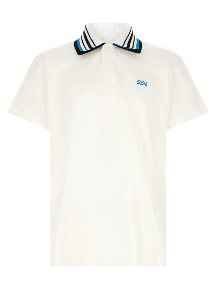 LOEWE Triple Layer Collar Polo Shirt