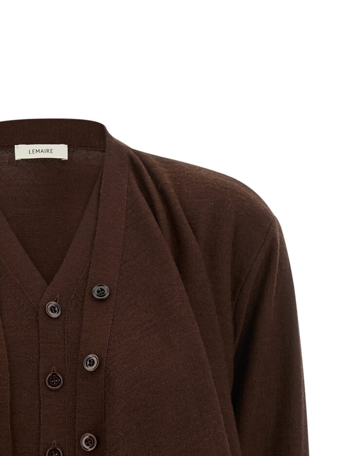 LEMAIRE 'Trompe L'Oeil' Effect Cardigan