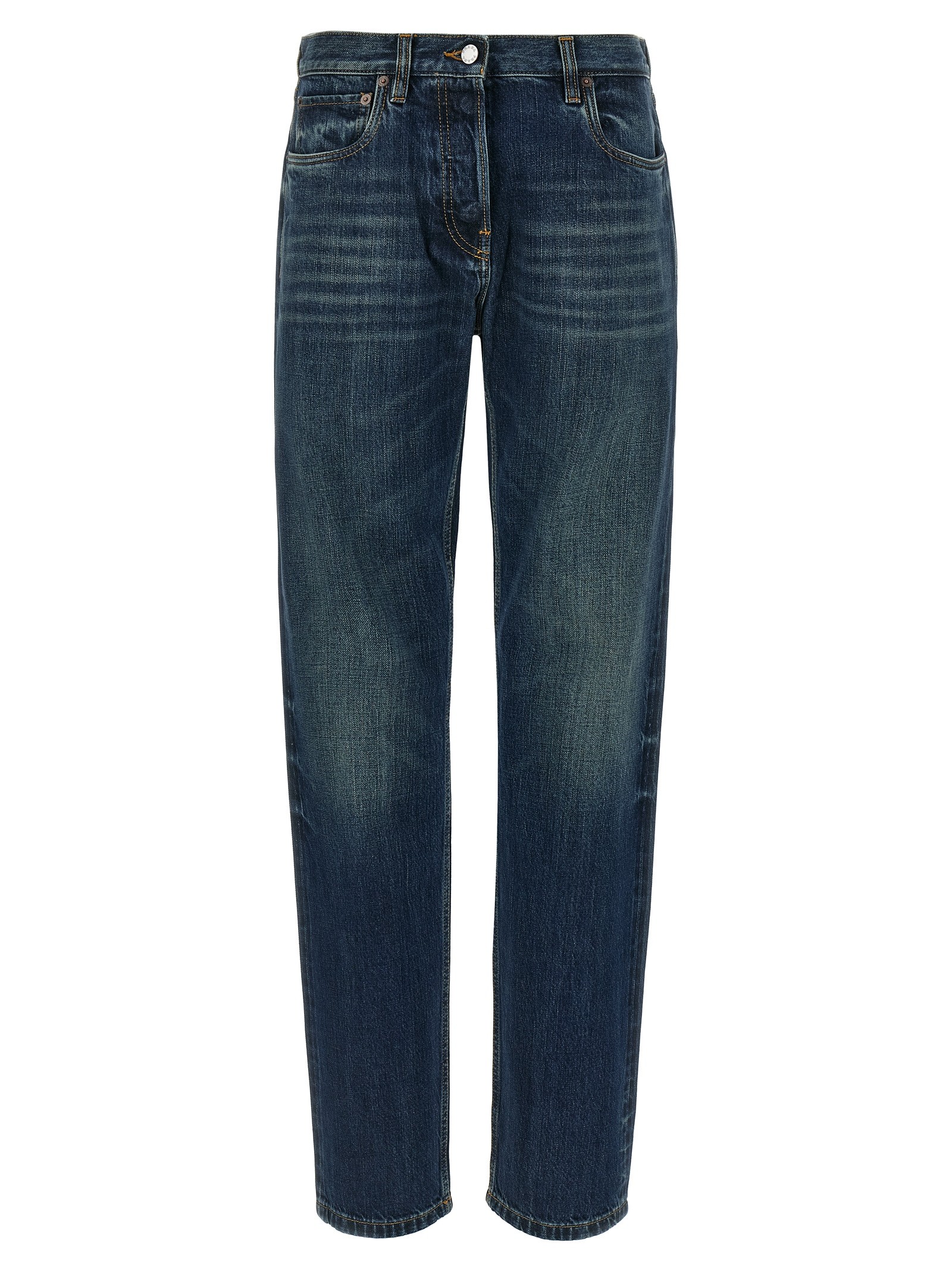 PRADA Trompe L'oeil Heart Jeans