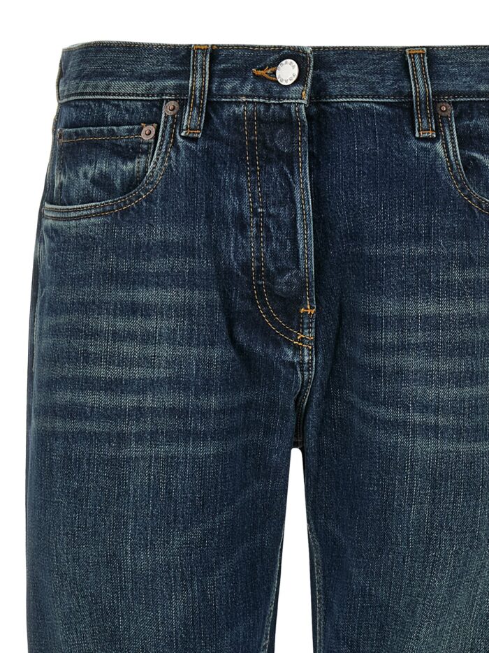 PRADA Trompe L'oeil Heart Jeans