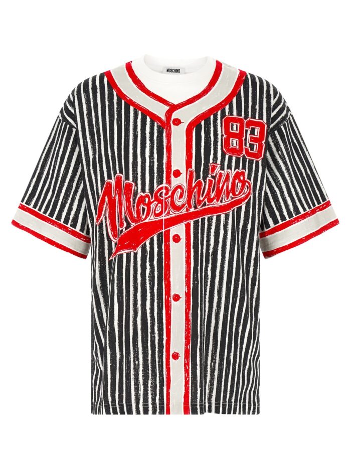 moschino trompe l'œil print t shirt Moschino Trompe-l'œil Print T-shirt