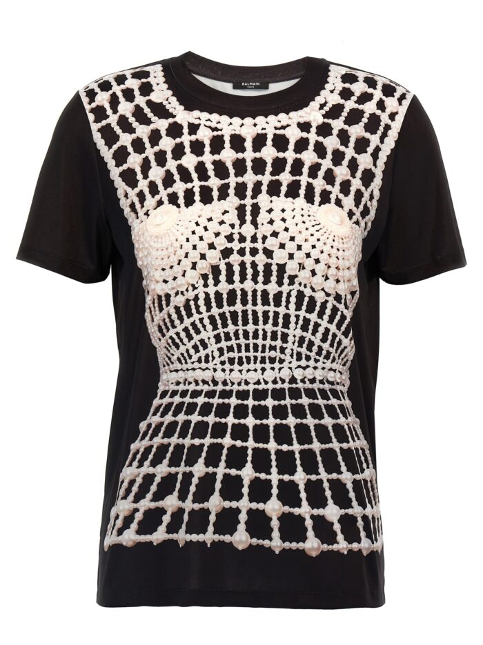 balmain trompe l'oeil t shirt Balmain Trompe L'oeil T-shirt
