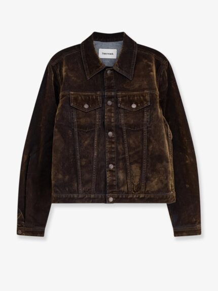 TONYWACK Trucker Flocked Denim Jacket
