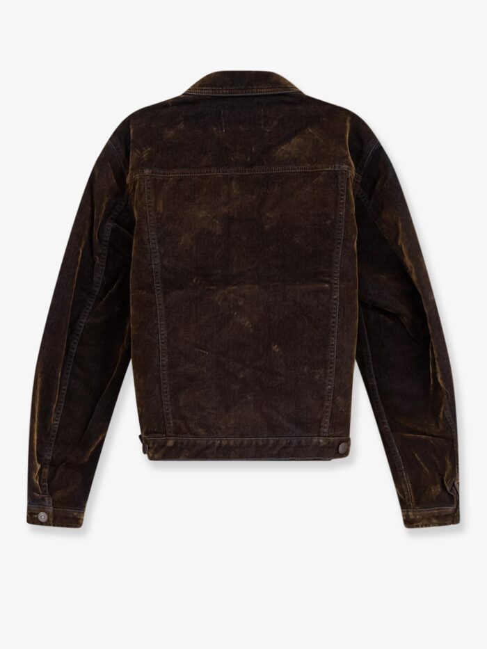 TONYWACK Trucker Flocked Denim Jacket