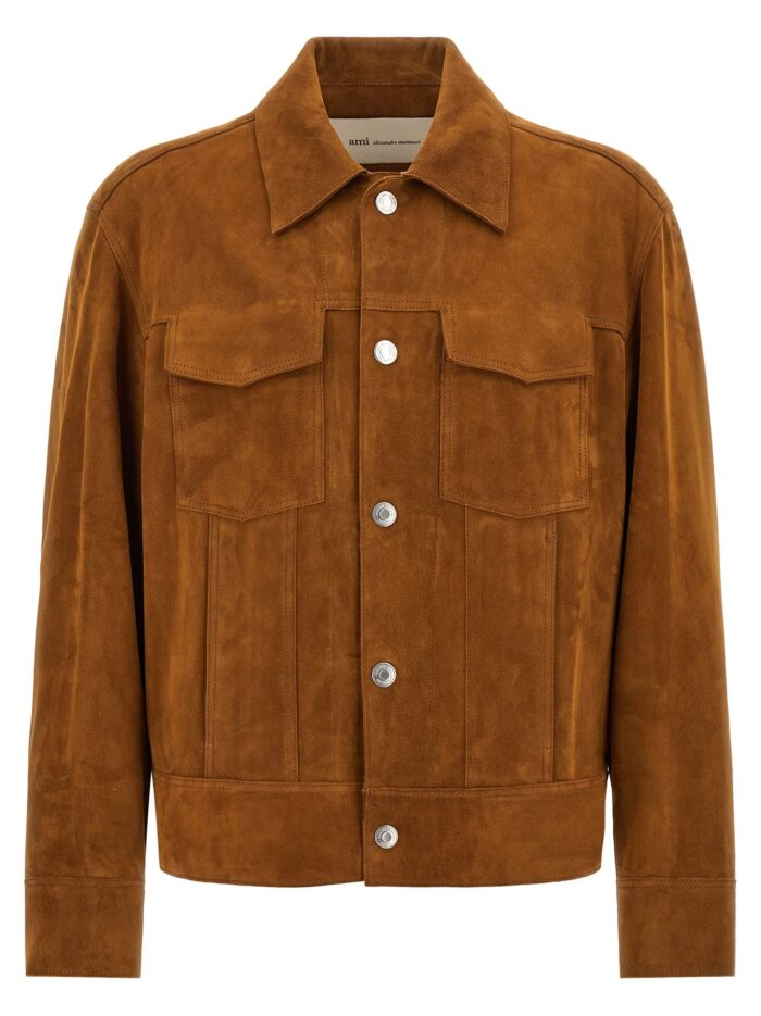 ami paris 'trucker' jacket AMI PARIS 'Trucker' Jacket