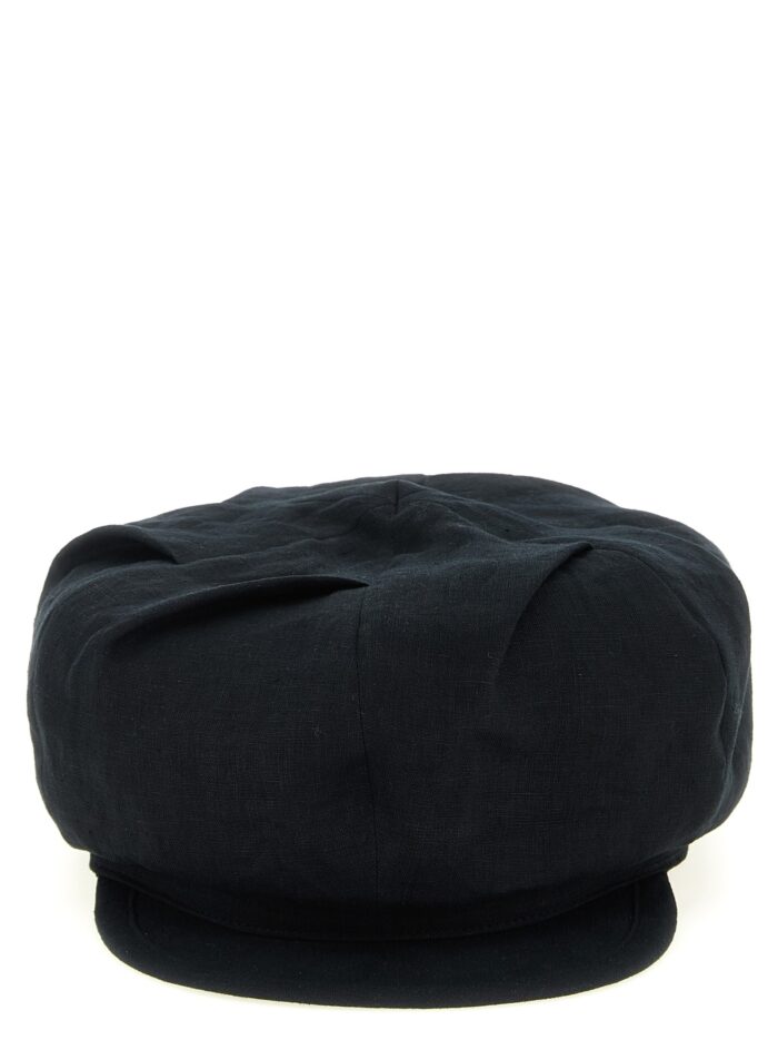 yohji yamamoto 'tuck casquette' cap YOHJI YAMAMOTO 'Tuck Casquette' Cap