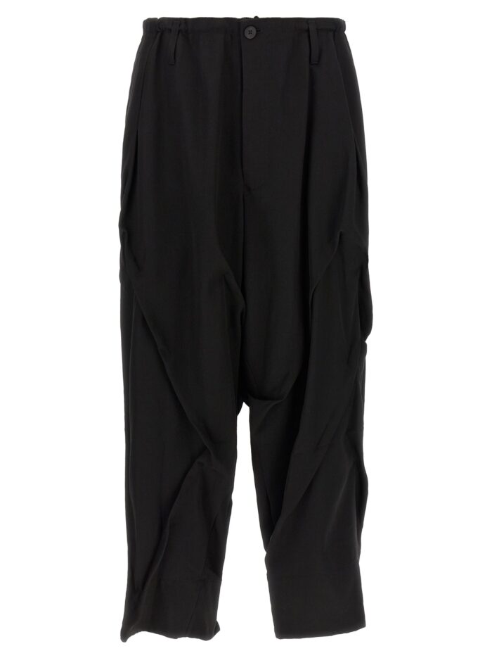 yohji yamamoto 'tuck pants' pants YOHJI YAMAMOTO 'Tuck Pants' Pants