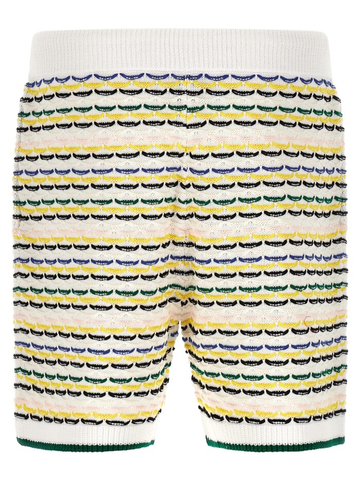 CASABLANCA 'Tuck Stitch' Bermuda Shorts