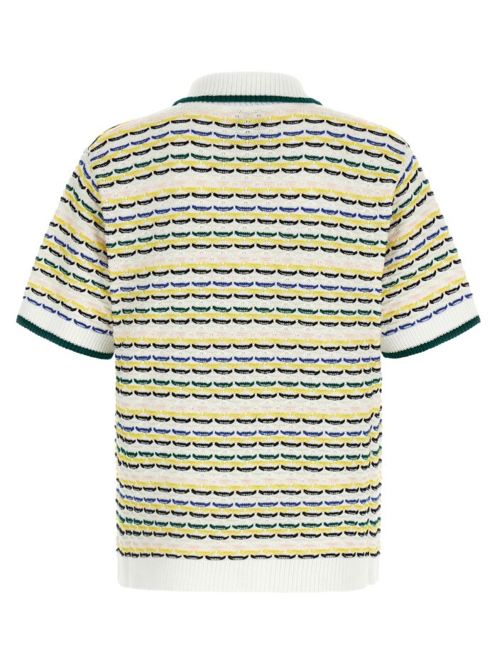 CASABLANCA 'Tuck Stitch Short Sleeve' Shirt