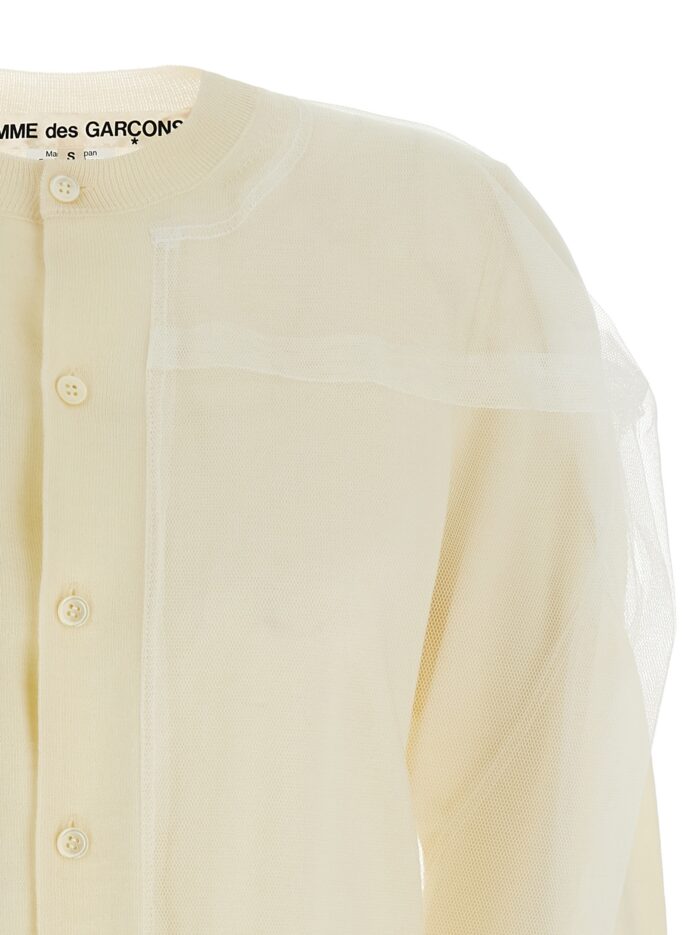 COMME DES GARÇONS Tulle Cardigan
