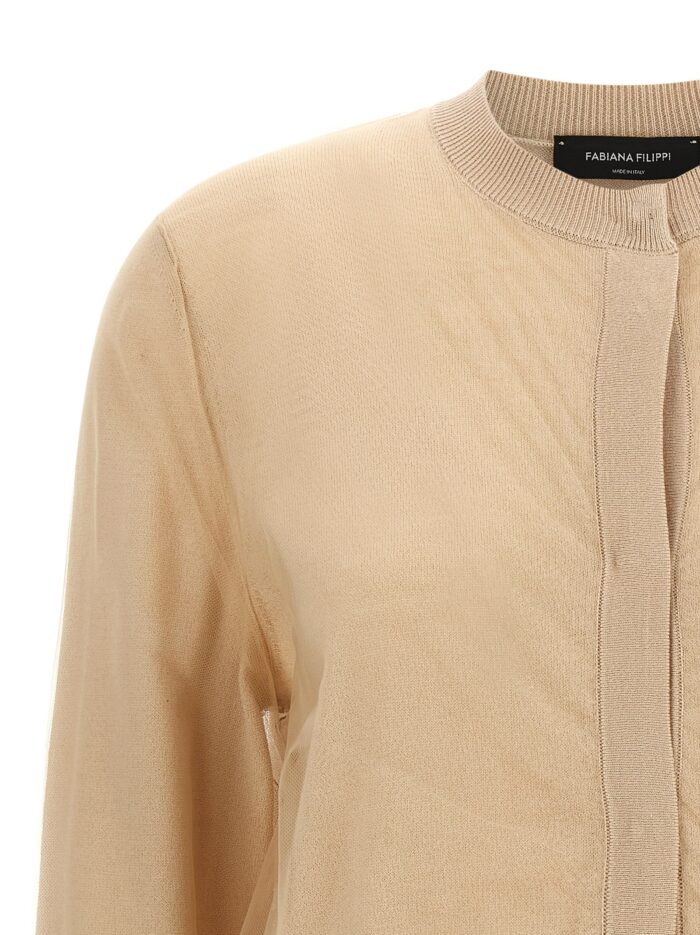 Fabiana Filippi Tulle Cardigan