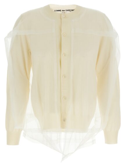 COMME DES GARÇONS Tulle Cardigan