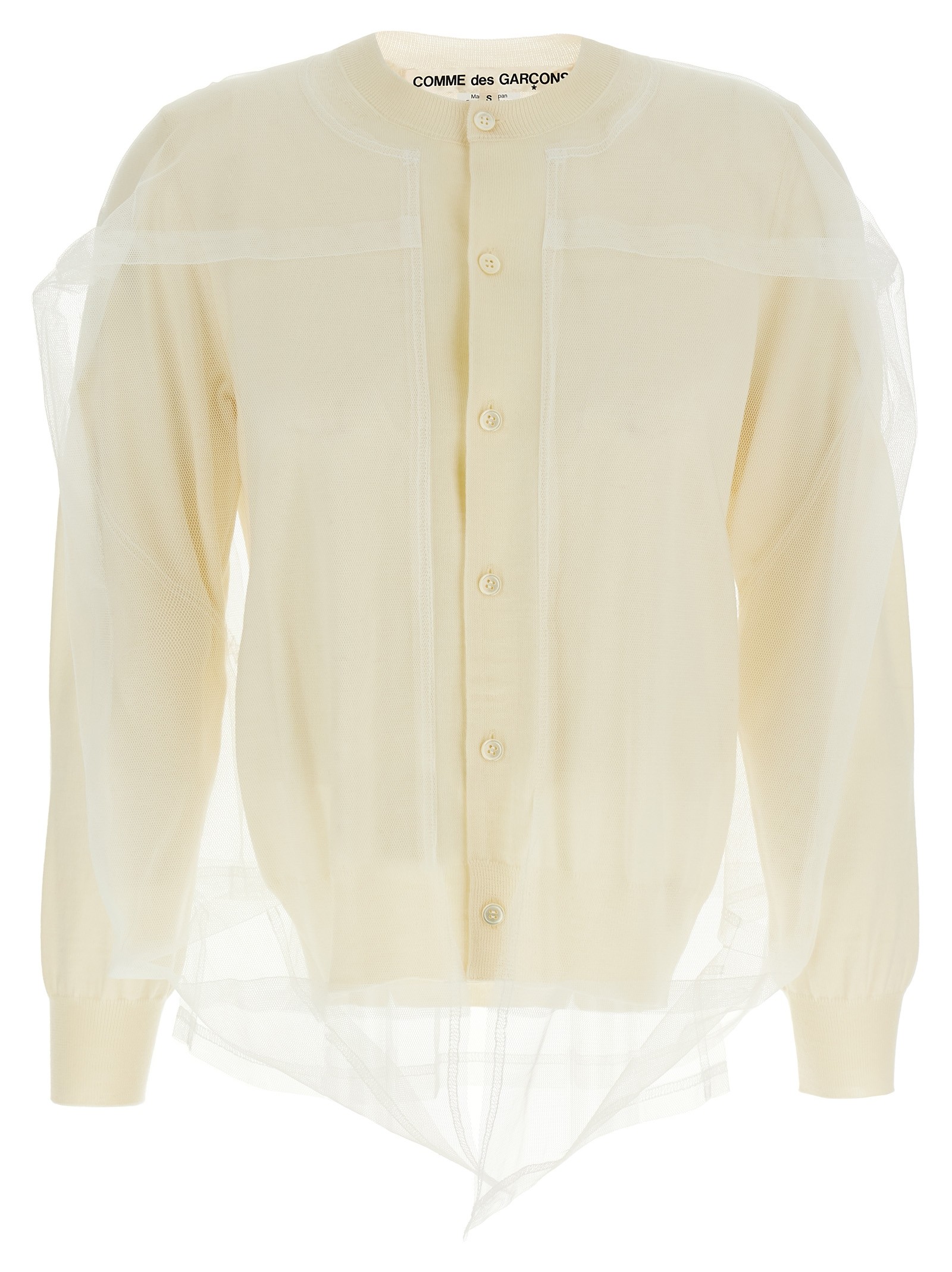 COMME DES GARÇONS Tulle Cardigan