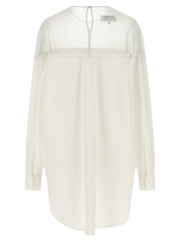 MM6 MAISON MARGIELA Tulle Insert Shirt