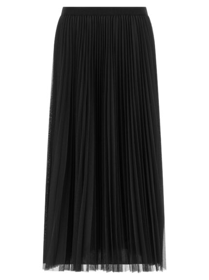 Fabiana Filippi Tulle Pleated Skirt