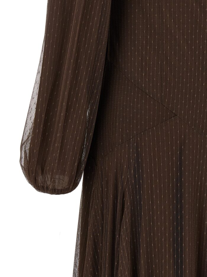 TWIN SET Tulle Plumetis Dress