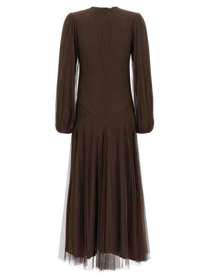 TWIN SET Tulle Plumetis Dress