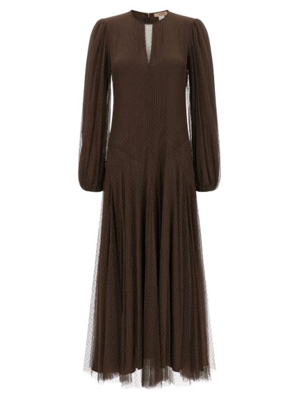 TWIN SET Tulle Plumetis Dress