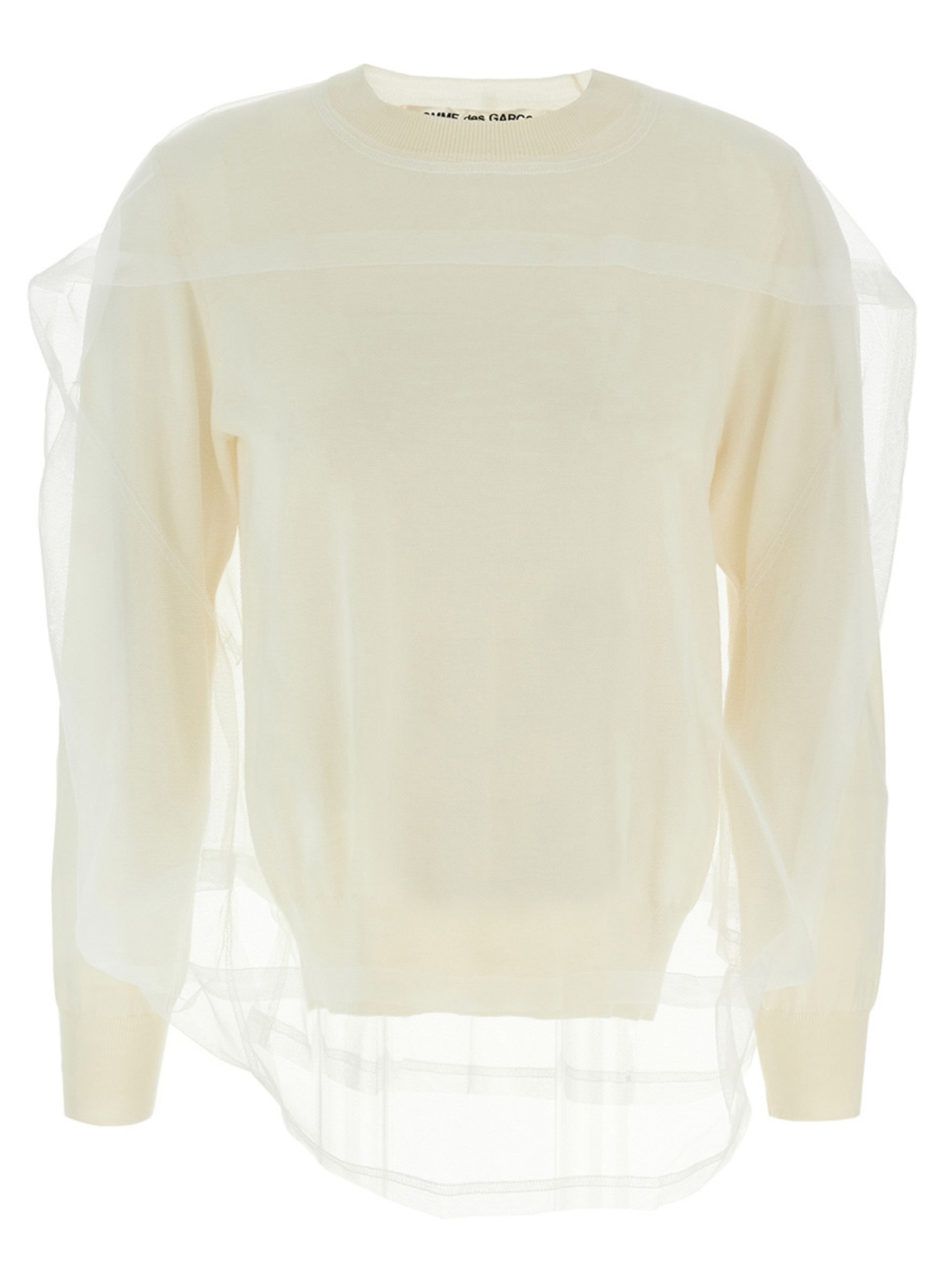 COMME DES GARÇONS Tulle Sweater