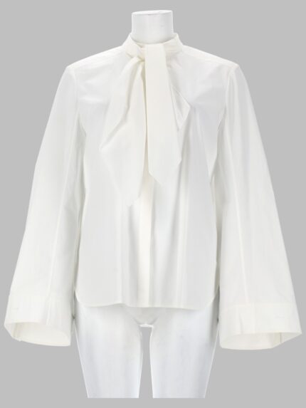 Tory Burch TUNICA IN COTONE CON FIOCCO