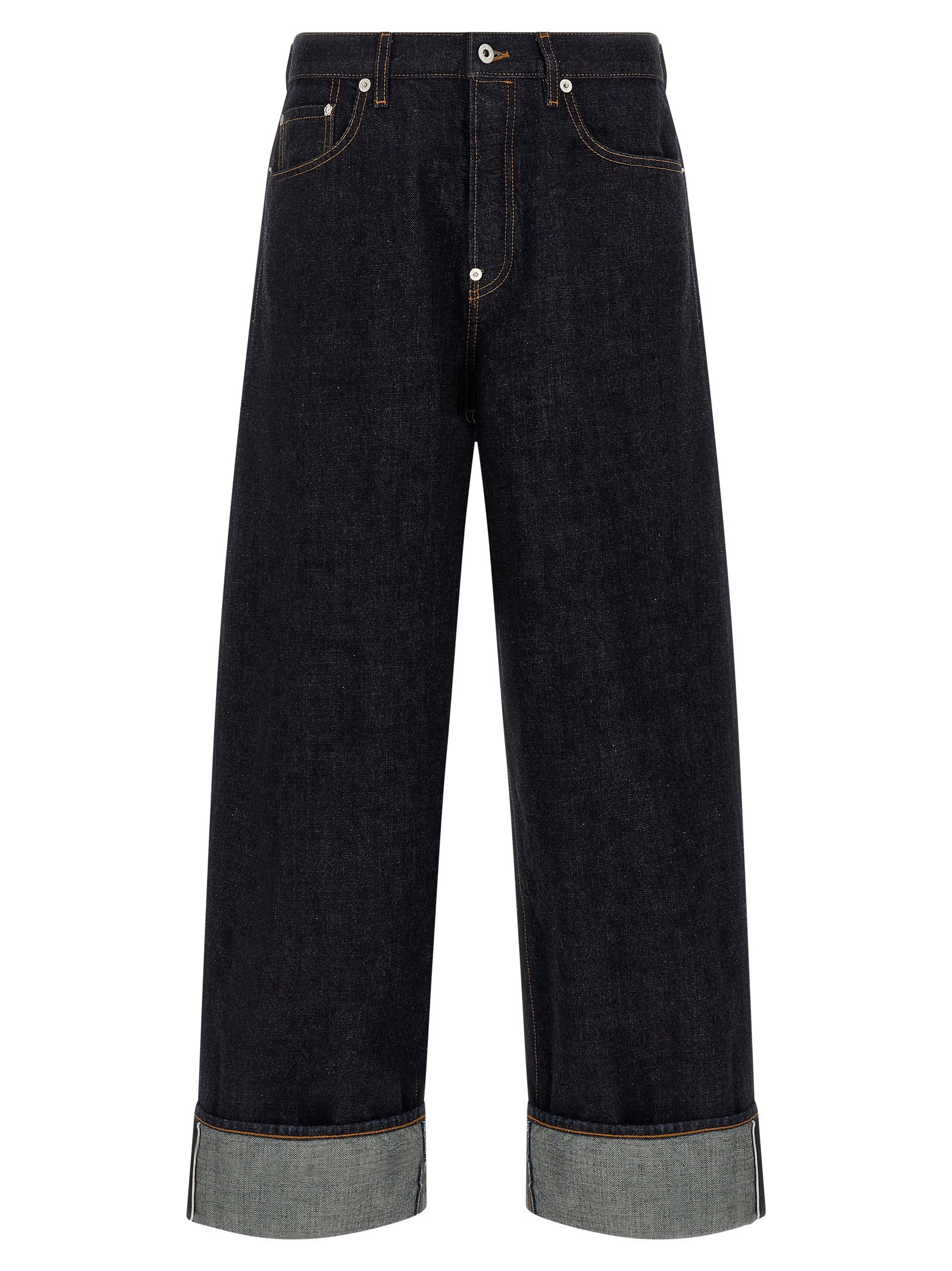 Kenzo 'Turn Up' Jeans