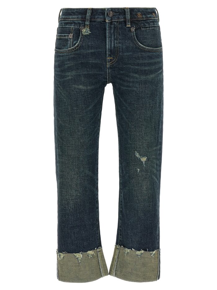 r13 turn up jeans R13 Turn Up Jeans