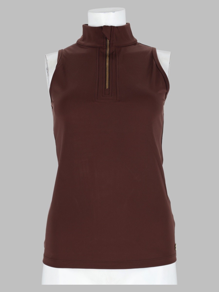 HOUSE OF GRAVITY Turtle Zipper Tank Top