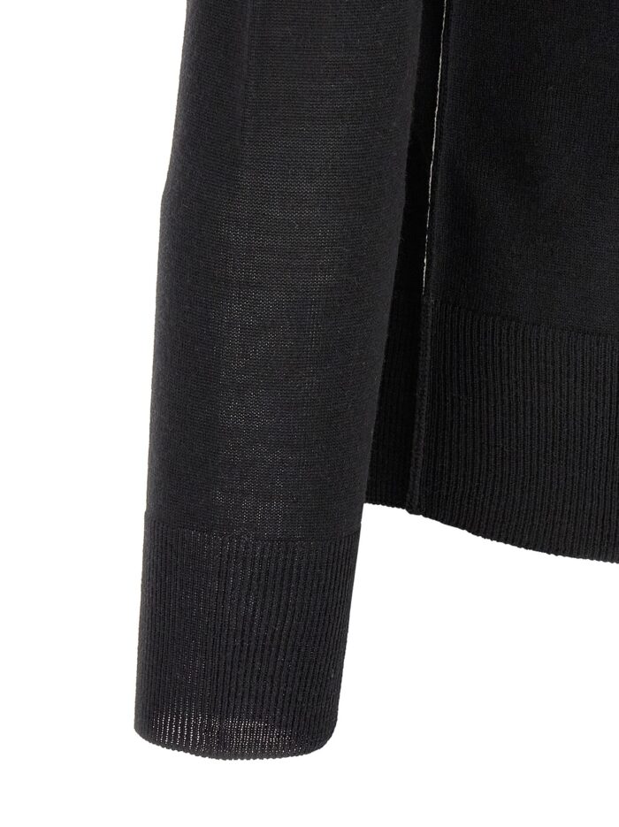 MM6 MAISON MARGIELA Turtleneck Sweater With Contrast Stitching