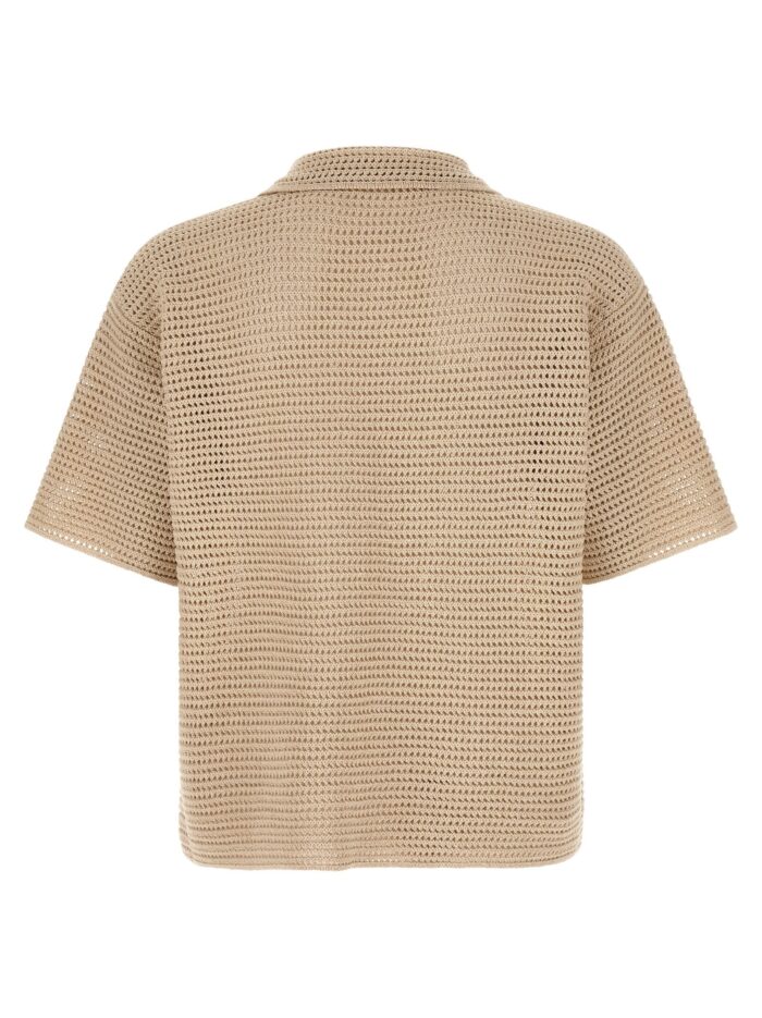 AURALEE 'Tussah' Polo Shirt