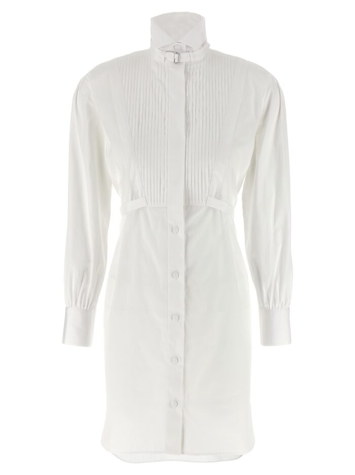 mcqueen tuxedo chemisier dress MCQUEEN Tuxedo Chemisier Dress