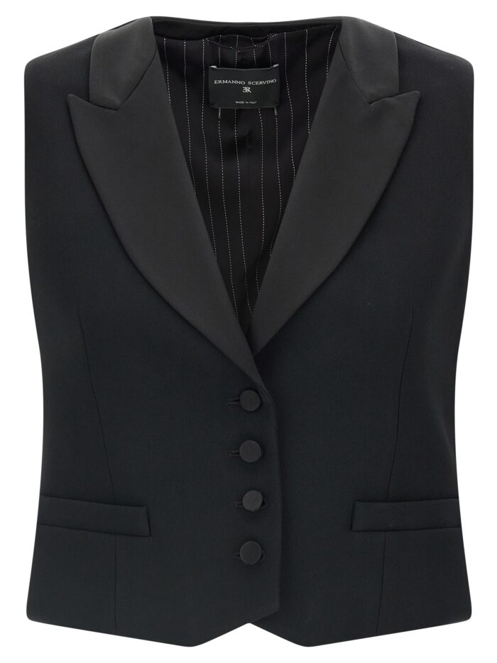 ermanno scervino tuxedo vest ERMANNO SCERVINO Tuxedo Vest