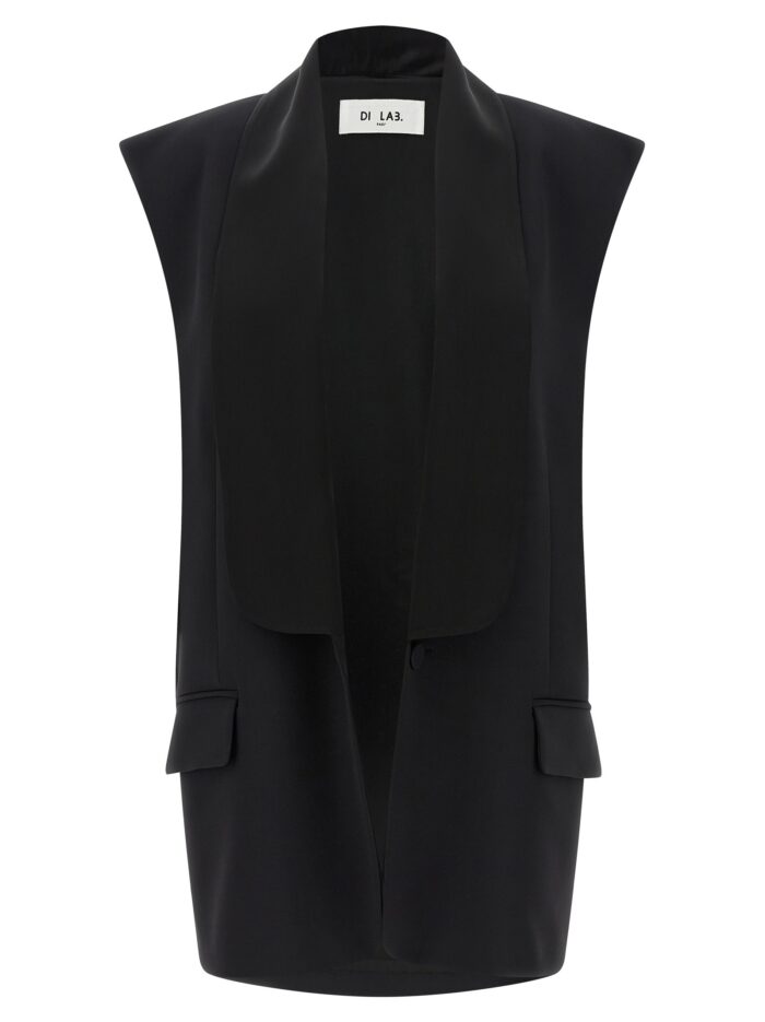 di.la3 pari' tuxedo vest DI.LA3 PARI' Tuxedo Vest