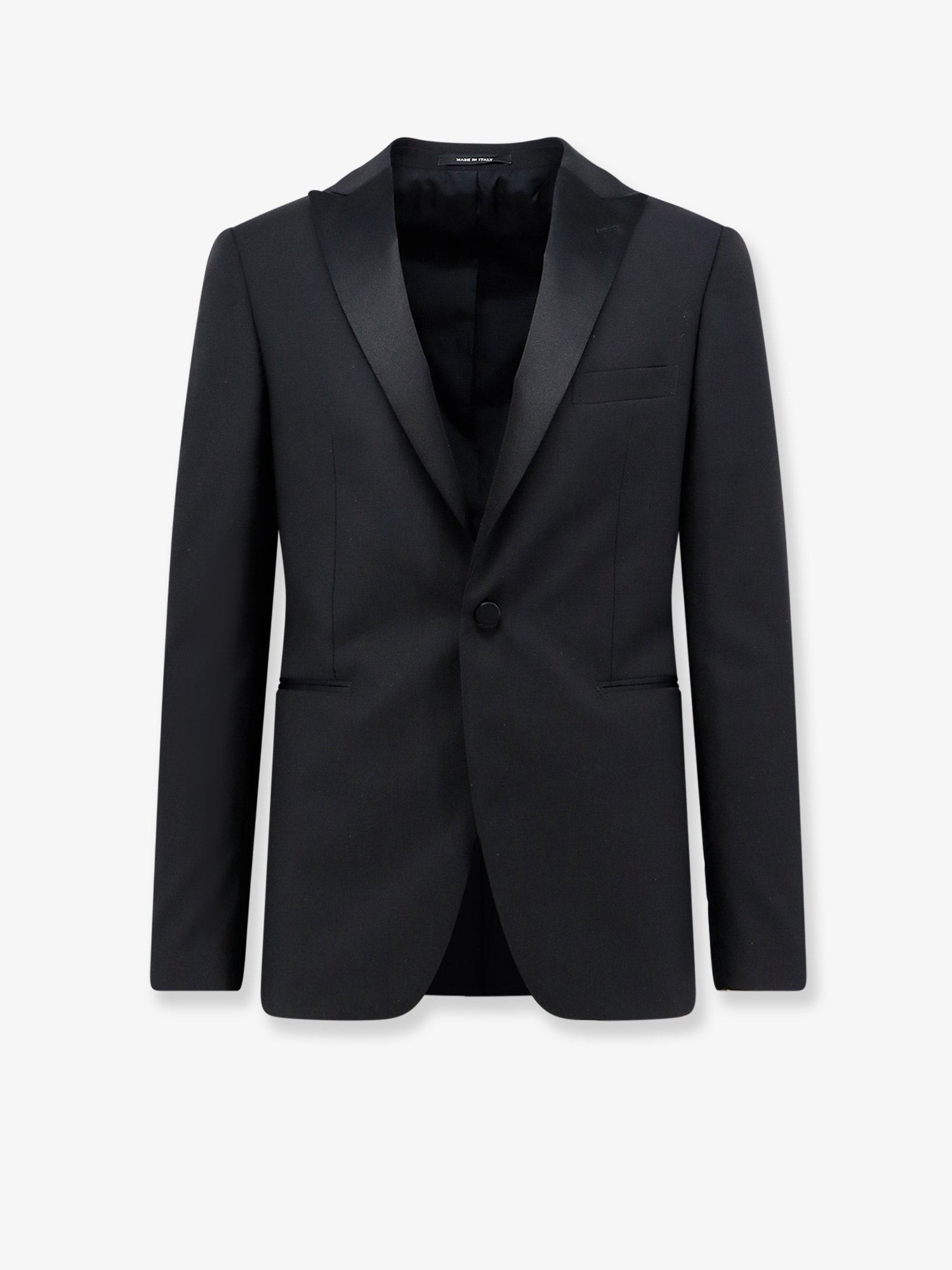 Tagliatore Tuxedo Virgin Wool Blazer