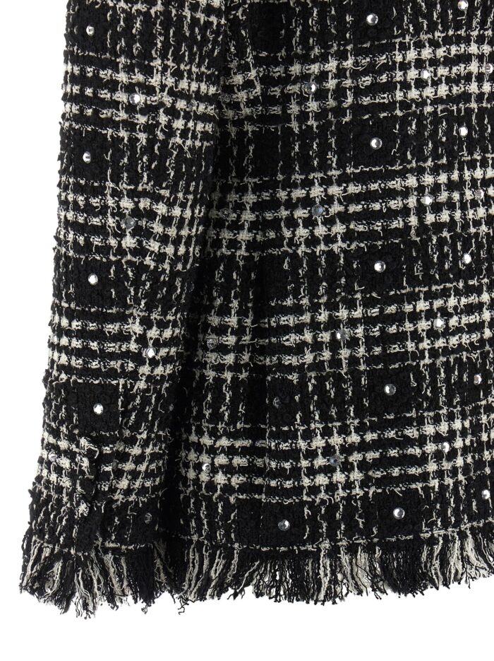 GIUSEPPE DI MORABITO Tweed And Rhinestone Blazer