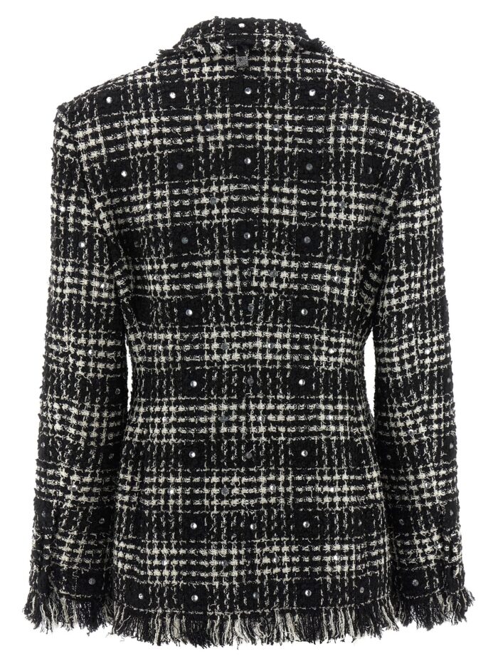 GIUSEPPE DI MORABITO Tweed And Rhinestone Blazer