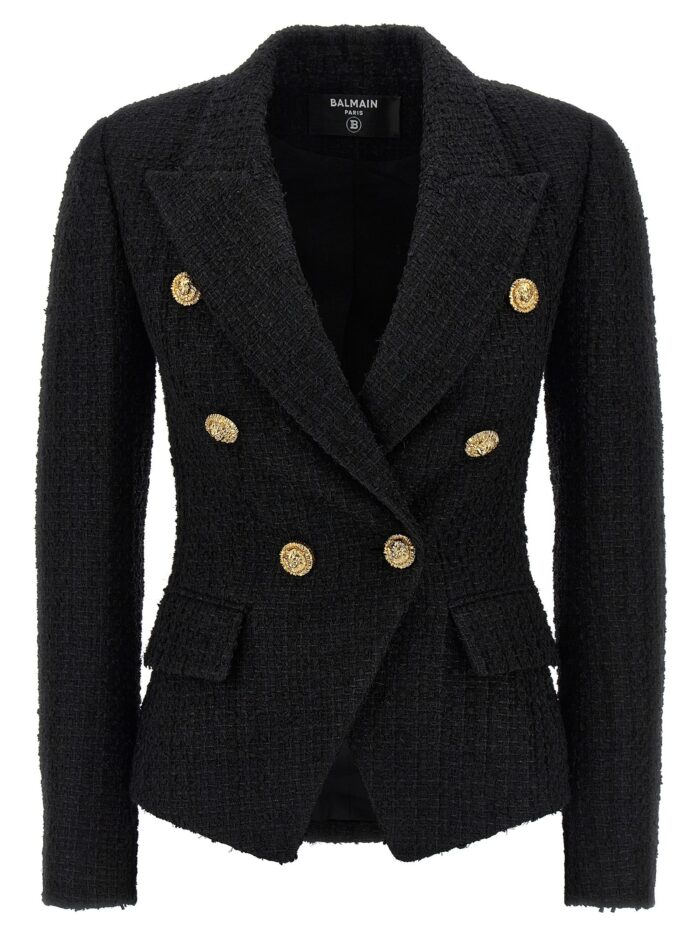 balmain tweed blazer Balmain Tweed Blazer