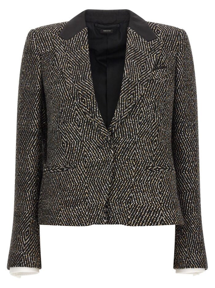 TOM FORD Tweed Boyfriend Jacket
