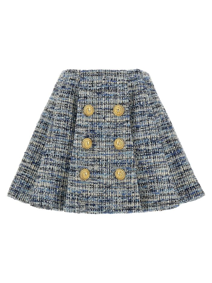 balmain tweed skirt Balmain Tweed Skirt