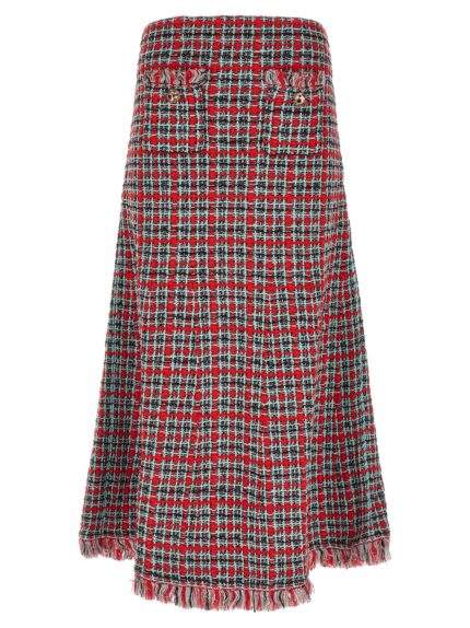 SELF PORTRAIT Tweed Skirt