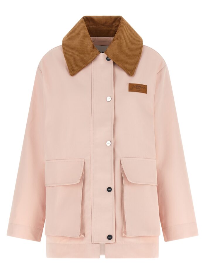 ganni twill jacket GANNI Twill Jacket