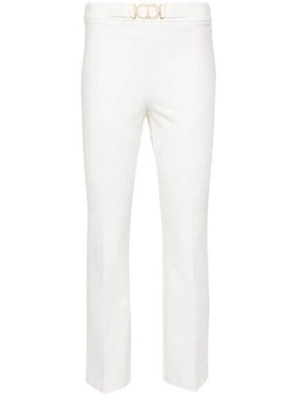 TWINSET Logo-buckle Tailored Trousers