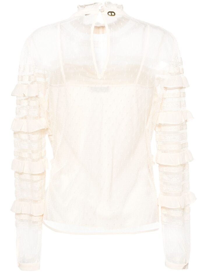 TWINSET Ruffle-detail Blouse