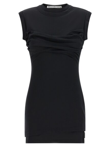 Alexander Wang 'Twisted Bust Layered' Dress
