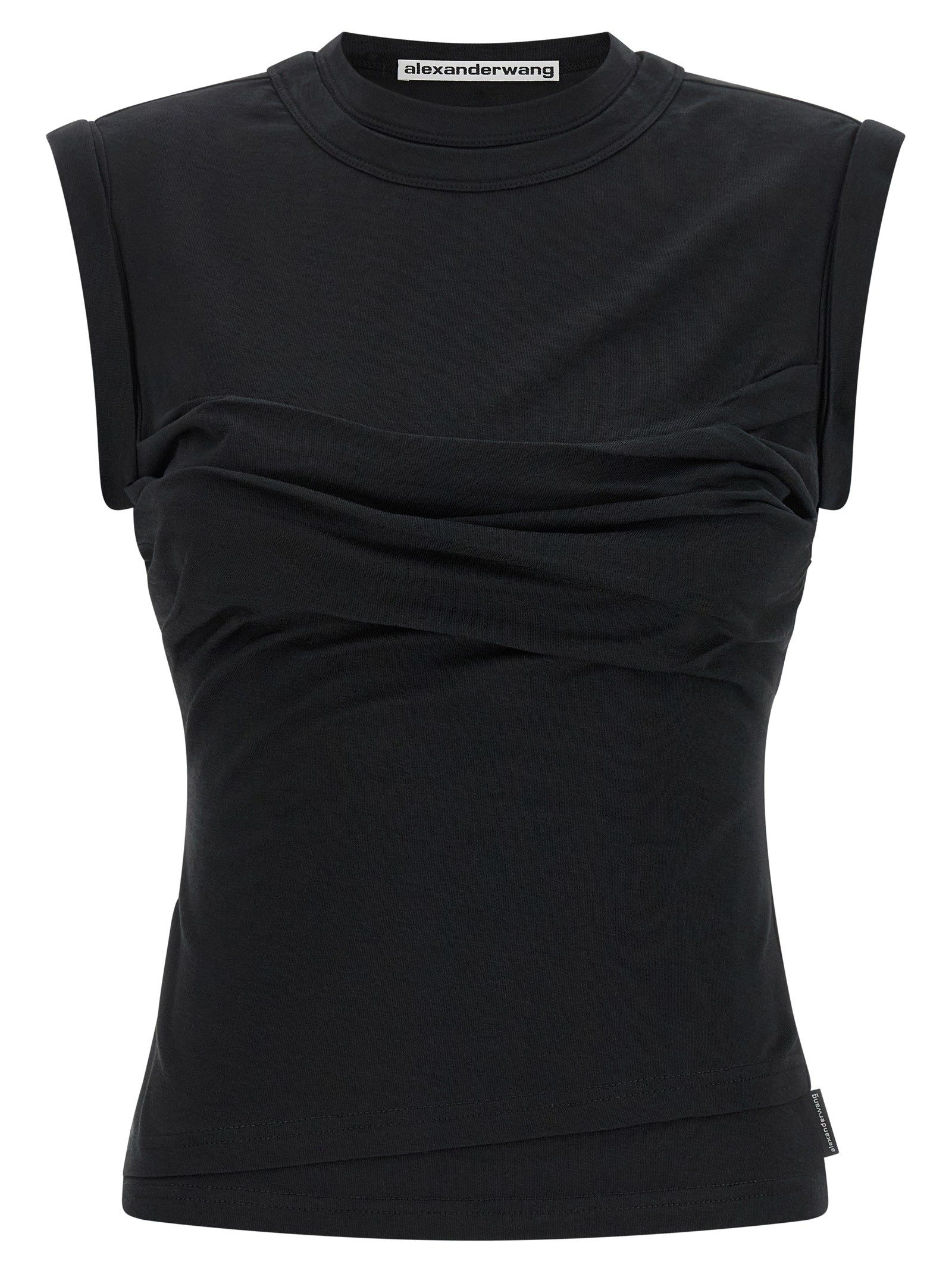 Alexander Wang 'Twisted Bust Layered Tank' Top