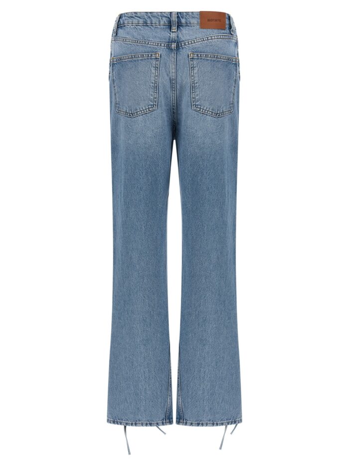 ROTATE BIRGER CHRISTENSEN 'Twisted Lacing' Jeans