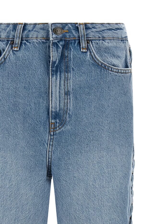 ROTATE BIRGER CHRISTENSEN 'Twisted Lacing' Jeans