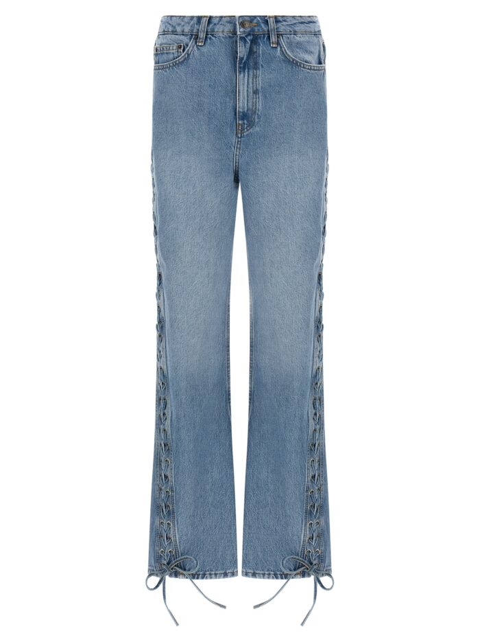 rotate birger christensen 'twisted lacing' jeans ROTATE BIRGER CHRISTENSEN 'Twisted Lacing' Jeans