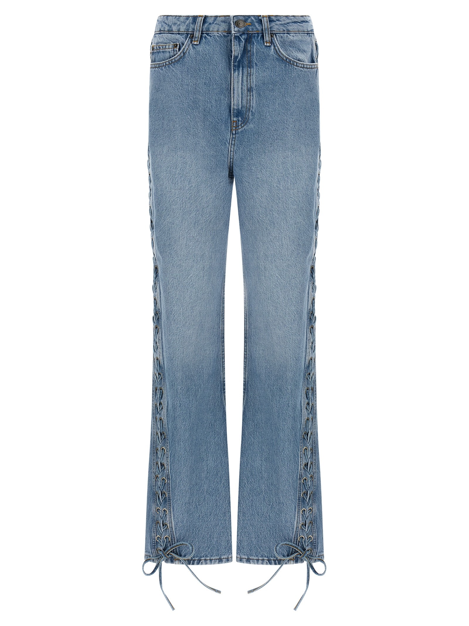 ROTATE BIRGER CHRISTENSEN 'Twisted Lacing' Jeans