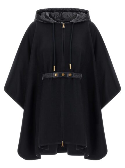 Moncler Two-material Cape