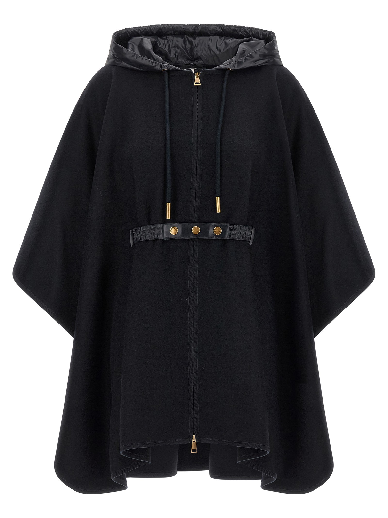 Moncler Two-material Cape